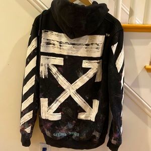 Off White Main LabelSeeing Things medium hoodie